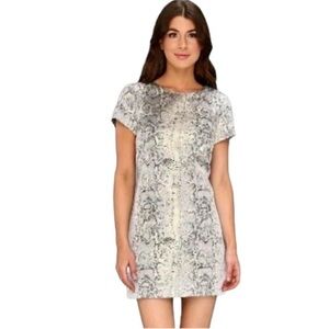 Sanctuary Snake Print Mini Dress